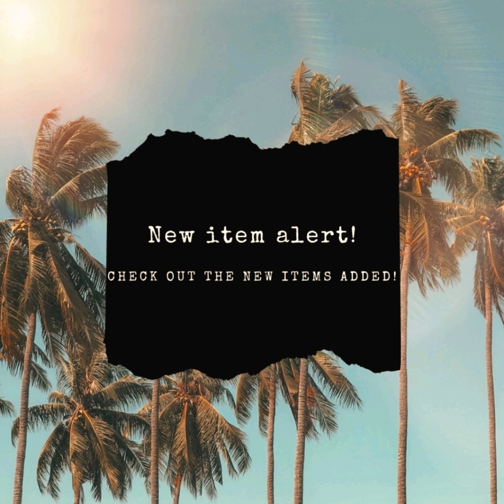 New items added